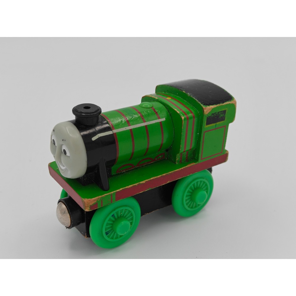 Learning Curve Thomas & Friends Henry the Green Engine Wooden Railway Train 2010
